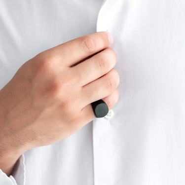 Oval Ring - Mens Ring - Masculine Ring - Signet Ring - Brother & Sisters Ring Brother & Sisters